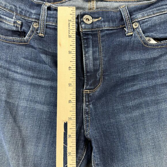 Lucky Brand Brooke Skinny Jeans Womens 6 28x27 Blue Medium Wash Stretch Denim - Picture 7 of 14